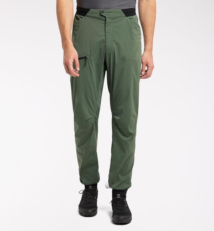 Haglöfs Mens L.I.M Fuse Hiking Pants Dark Green New Zealand 45687FCHE